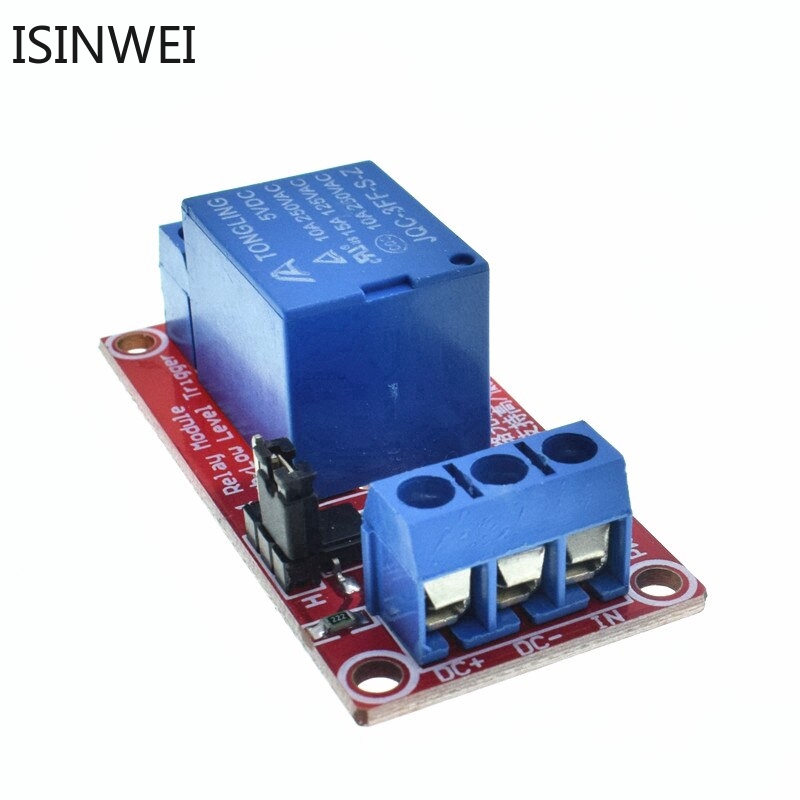 Mô đun rơ le bán dẫn 1 kênh 5V/12V/24V với phần tử cách ly quang mức cao/thấp cho Arduino