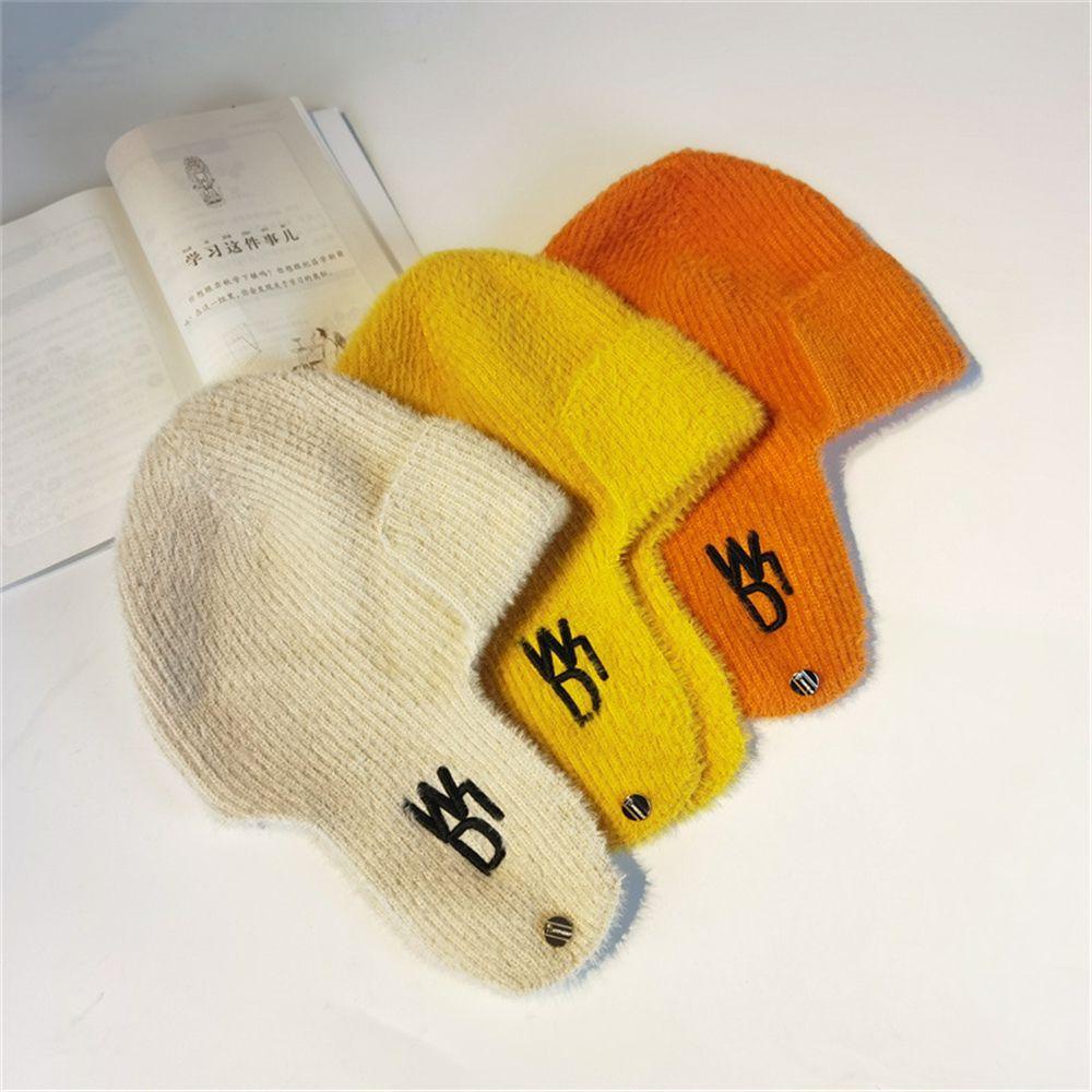 Mũ Len Dệt Kim Bảo Vệ Tai Giữ Ấm Thời Trang Sự Bảo Vệ