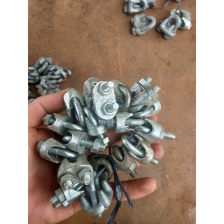 cùm , kẹp cáp hàng nhật bãi 6mm