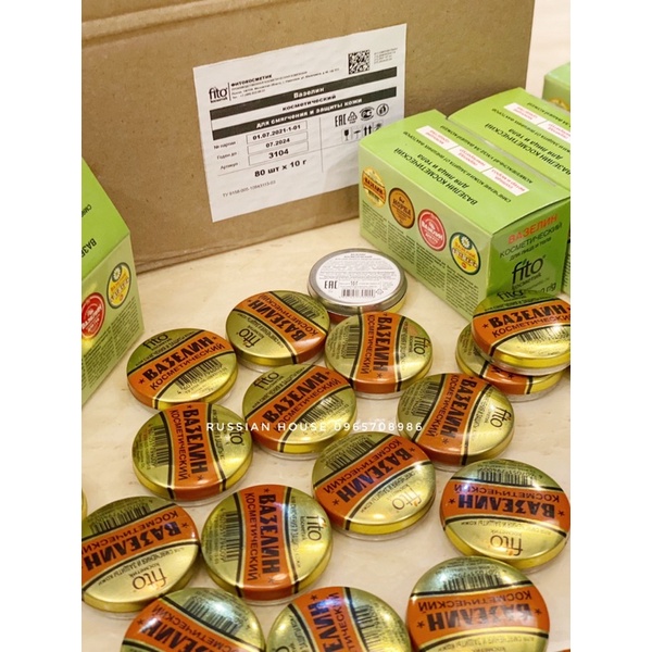 Sáp nẻ Vaseline của Nga/10g