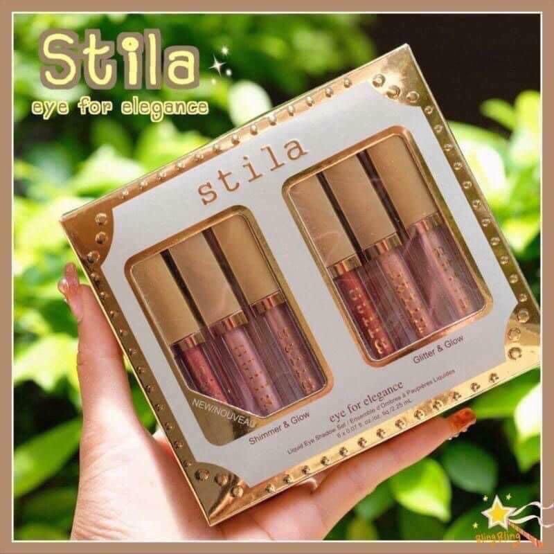 gel NHŨ HOA MẮT Stila kim tuyến LOẠI 6 cây