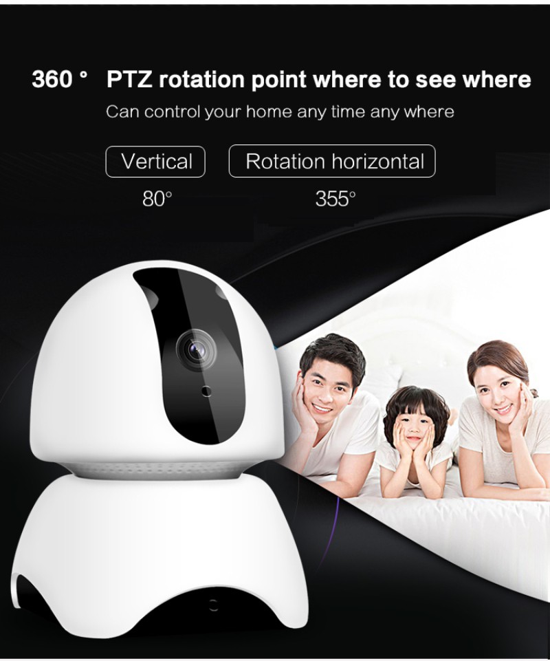 Camera An Ninh 1080p 720p Ip Ir Night-Vision P2P