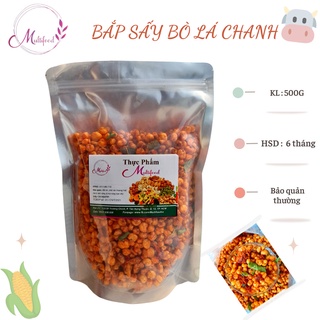 1kg bắp sấy khô bò lá chanh - ngô nếp sấy khô bò lá chanh. siêu ngon siêu rẻ | multifood