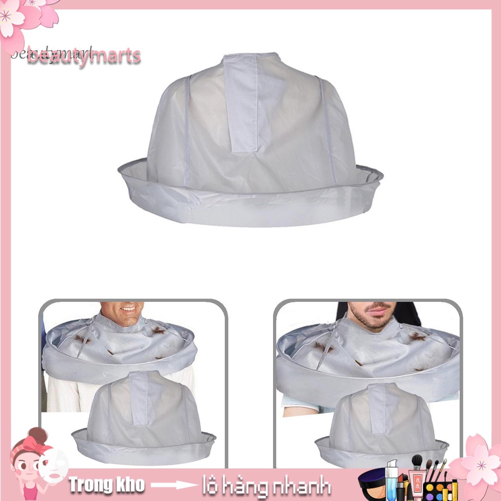 [Hàng mới về] Áo choàng cắt tóc màu xám bạc dành cho người lớn