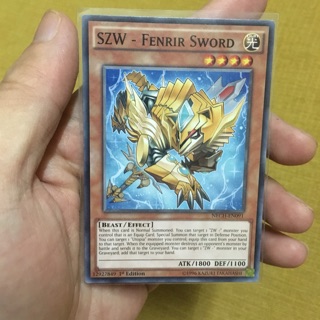 Thẻ bài Yugioh! SZW - Fenrir Sword (N)