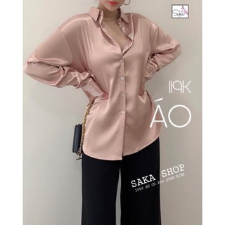 ÁO SƠ MI LỤA _vải cao cấp 😘 🔥