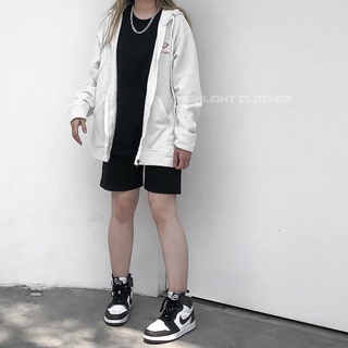 QUẦN SHORT NỈ BASIC TRƠN ĐEN FORM RỘNG UNISEX NAM NỮ