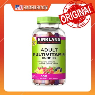 [SALE] Kẹo dẻo bổ sung vitamin cho người lớn Kirkland Adult Multivitamin 160 viên