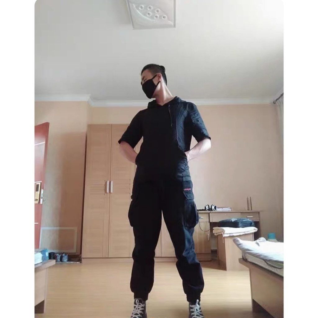 Áo thun Stee Hoodie Tay ngắn WINDY - Giá sỉ Unisex