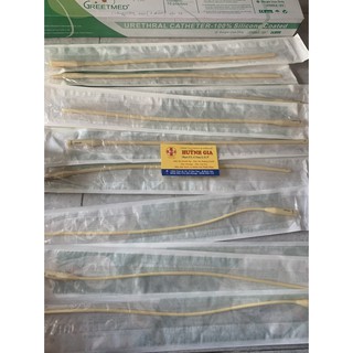 COMBO 10 Dây thông tiểu GREET MED ( 1 nhánh ) size  8, 14,16 ,18 Fr CHÍNH HÃNG