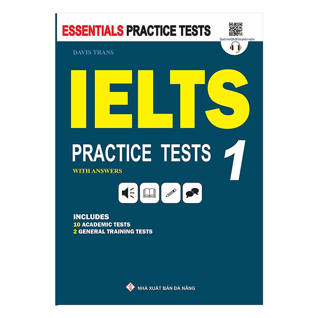 Sách - IELTS Practice Tests 1 ( bìa mềm )