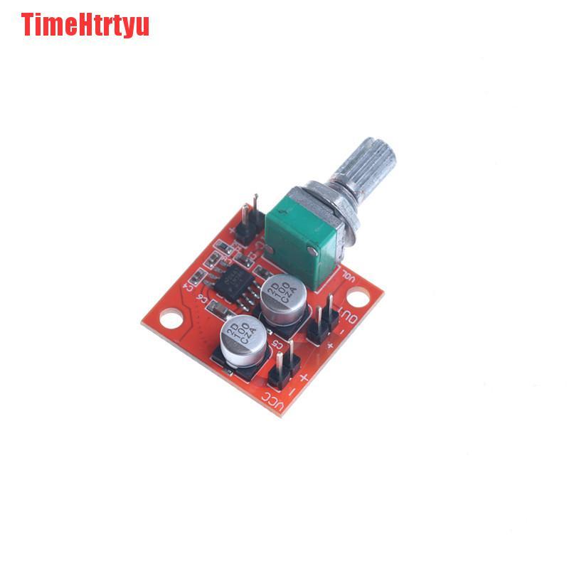 TimeHtrtyu LM386 Electret Microphone Power Amplifier Board Gain 200 Times DC 3.7V-12V