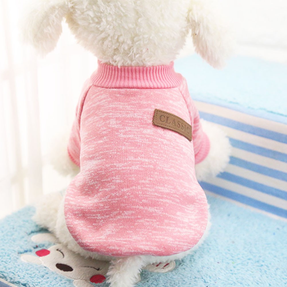 Áo sweater dáng ôm giữ ấm đáng yêu cho thú cưng