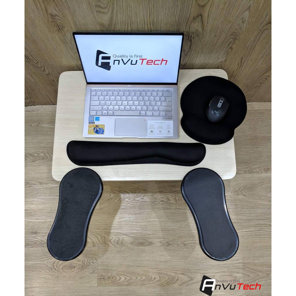 Giá đỡ kê cổ tay cạnh bàn máy vi tính văn phòng hay gaming và học tập (1 cái)