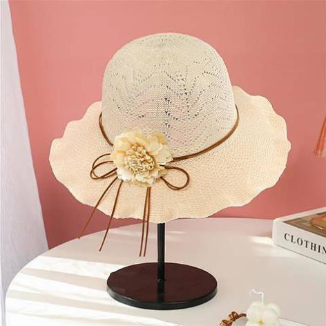 Mũ Vành Rộng Chống Nắng Phong Cách Nhật Bản Thời Trang Đi Biển Mùa Hè Cho Nữ -jg&*