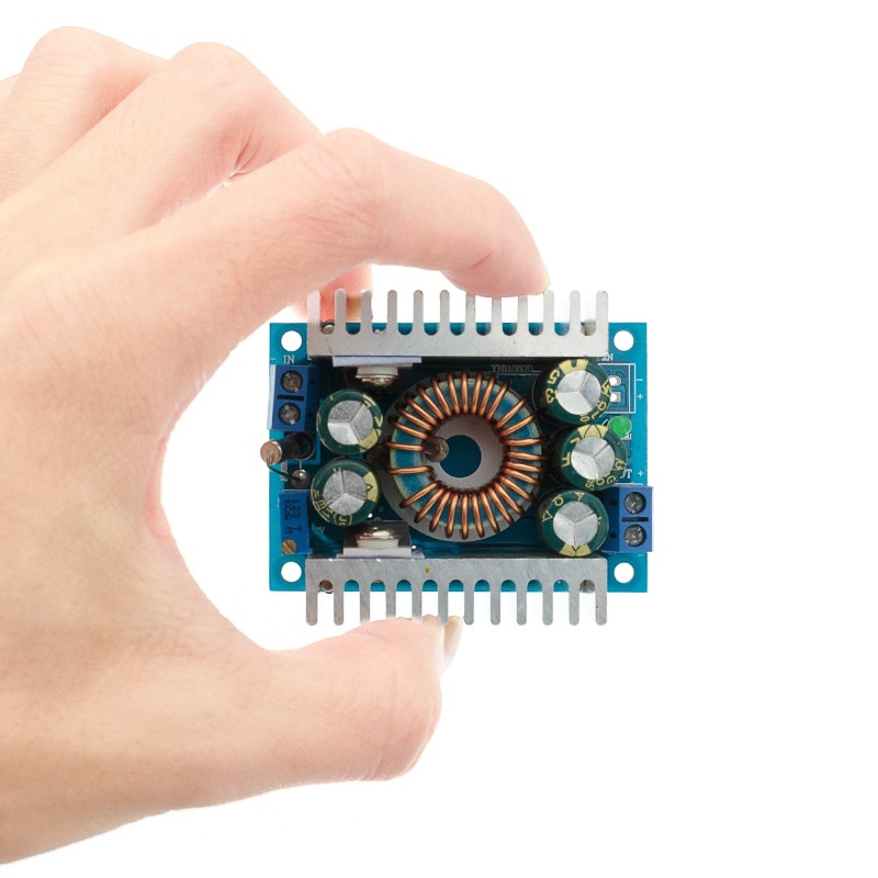Mô Đun Hạ Áp DC-DC 12A 95% Hiệu Quả Cao Cho Xe Hơi