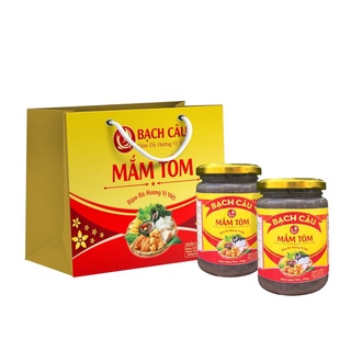 Hộp 2 hũ mắm tôm Bạch Câu 350gr