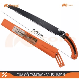 Cưa cầm tay 350mm Kapusi - Tiêu chuẩn Nhật Bản có bao đựng