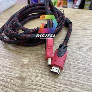 Cáp HDMI 2 Đầu Bọc Dây Dù Chống Nhiễu