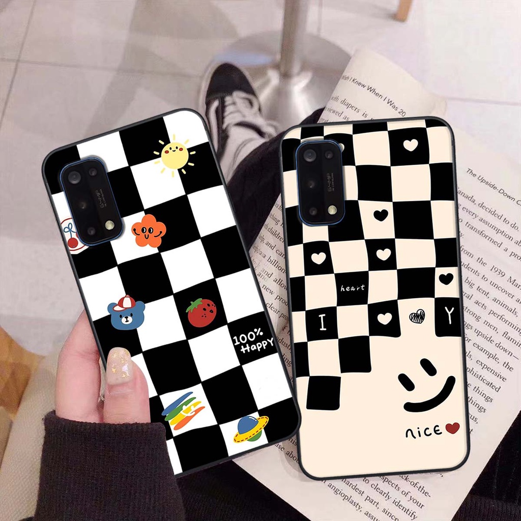 Ốp Realme 7 / 7 Pro họa tiết hoa, gấu thời trang, ốp dẻo bền đẹp