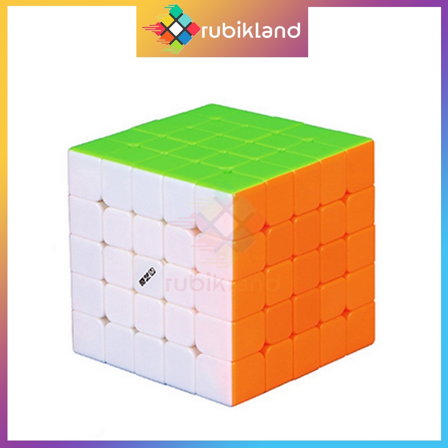 Rubik 5x5 Nam Châm QiYi MS Magnetic Stickerless Rubic 5 Tầng Đồ Chơi Trí Tuệ Trẻ Em