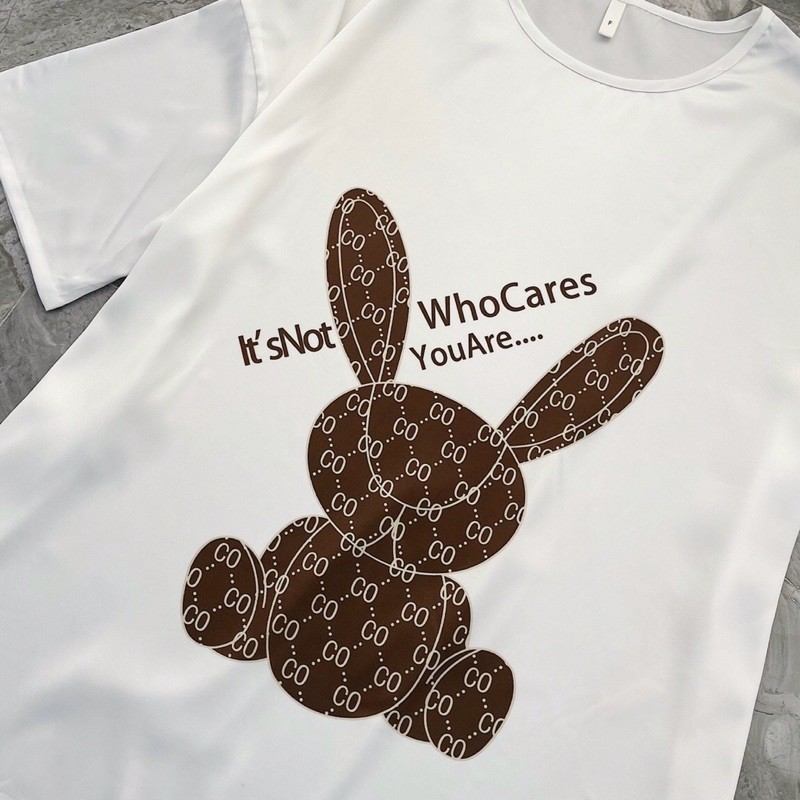 Set 3 món (1 áo, 1 đùi, 1 dài) thỏ co,co nâu, hồng