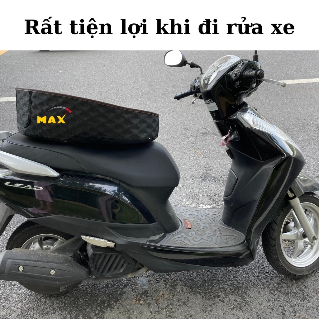 Lót Cốp Xe Máy YAMAHA Chống Nóng Cách Nhiệt Lót Cốp Da YAMAHA NVX V1 NVX V2 NVX V3 MỚI - Có Túi Đựng Giấy Tờ MAX STORE