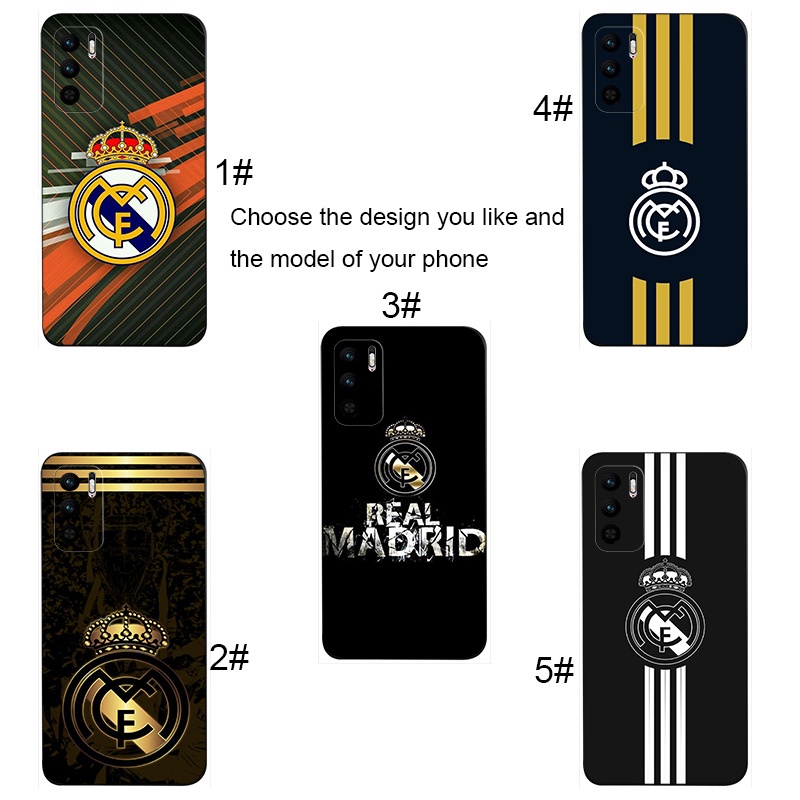 Ốp Điện Thoại Mềm Hình Logo Real Madrid Cho Samsung Galaxy M51 M31 A70 A50s A50 A40s A30s A20 A20s A10s WR183 Mới