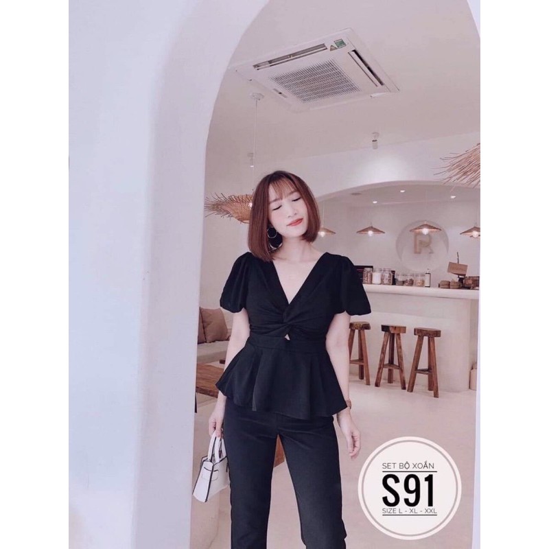 SET BỘ #bigsize 65-85kg (2 size: XL/ XXL) - quần 9 tấc