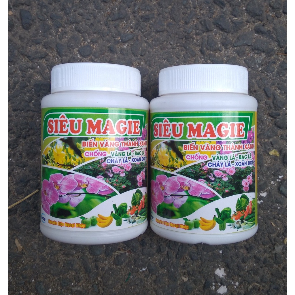 Phân bón lá siêu Magie chai 100 gram - Biến vàng thành xanh, chống vàng lá, bạc lá, xoắn đọt