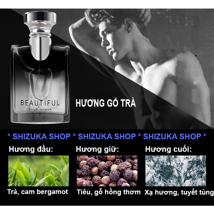 Nước Hoa Nam Lịch Lãm Thơm Lâu Cuốn Hút Men Beautyful 100ml | BigBuy360 - bigbuy360.vn