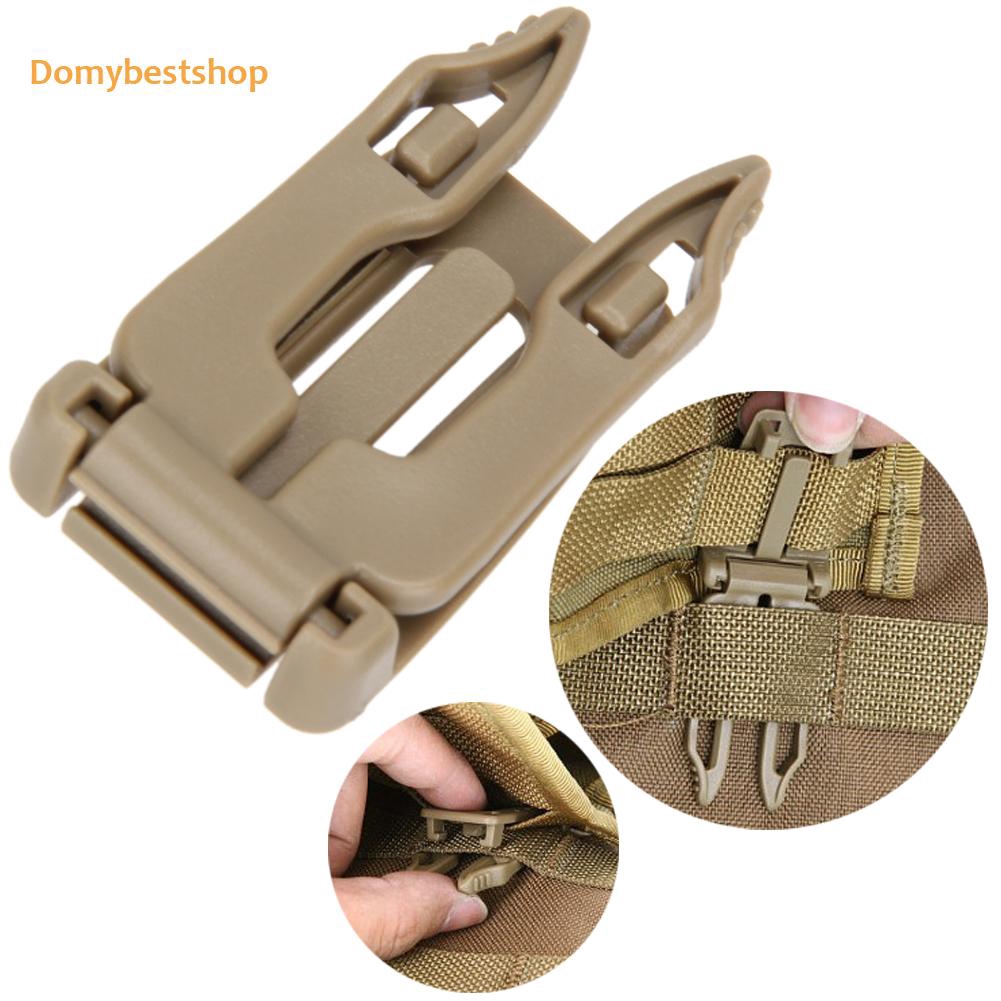 5pcs/lot Outdoor Molle Strap EDC Backpack Webbing Connecting Buckle