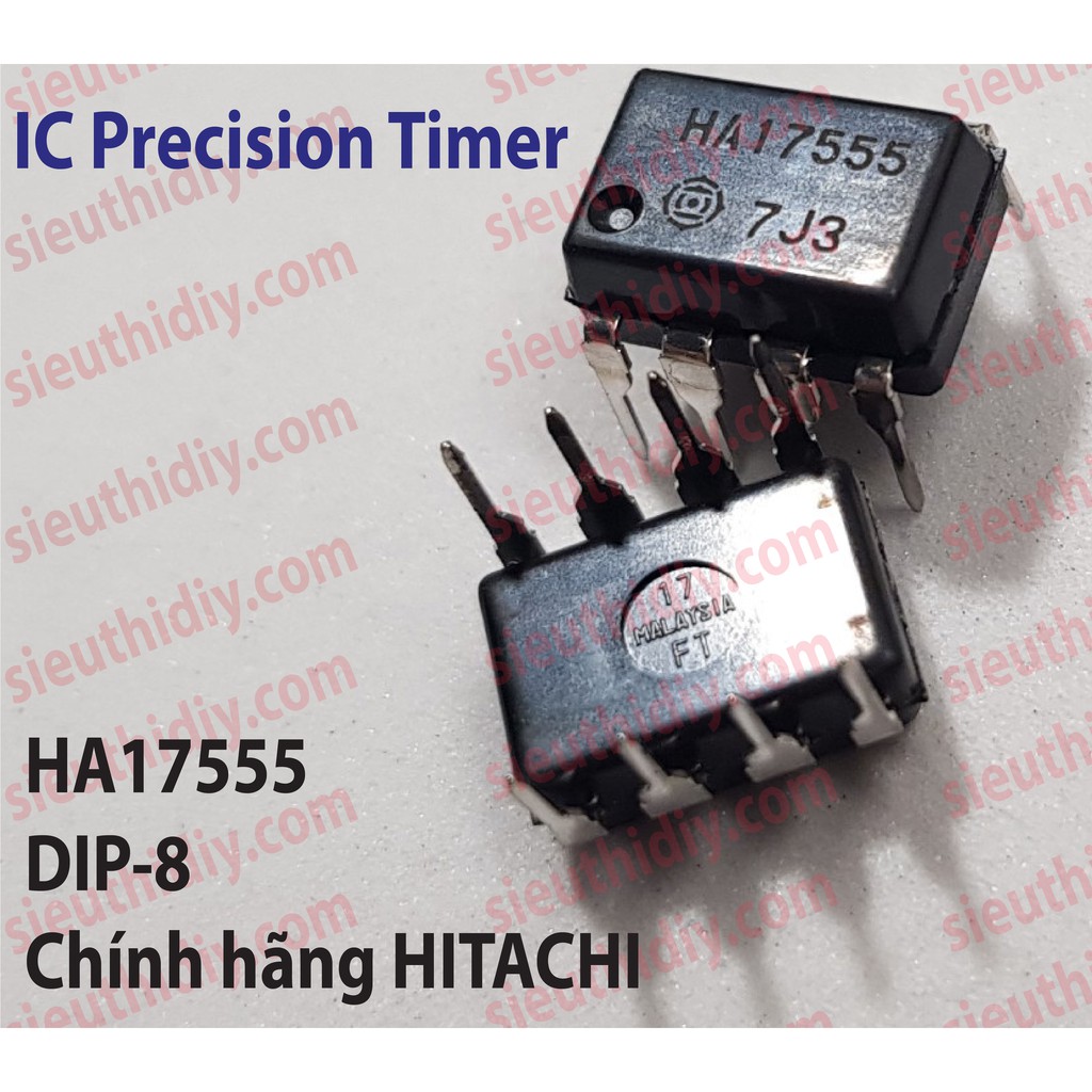 IC Precision Timer HA17555 chính hãng HITACHI DIP-8