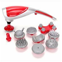 Máy mát-xa hồng ngoại 10 đầu Massager King S-1010 (Đỏ)