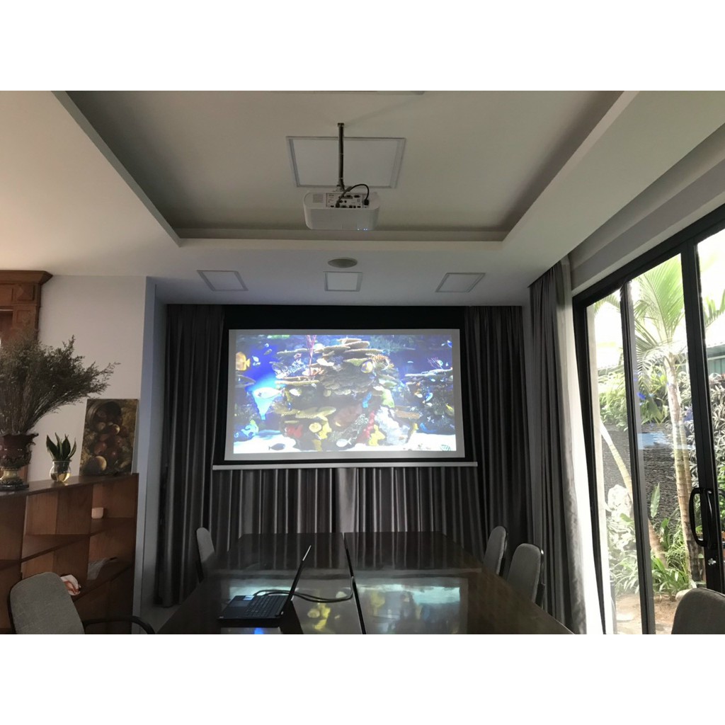 Màn Chiếu Xem Phim 80inch Tỷ Lệ 16:9 - (1m78x1m). Hình Ảnh Sắc Nét, Sống Động