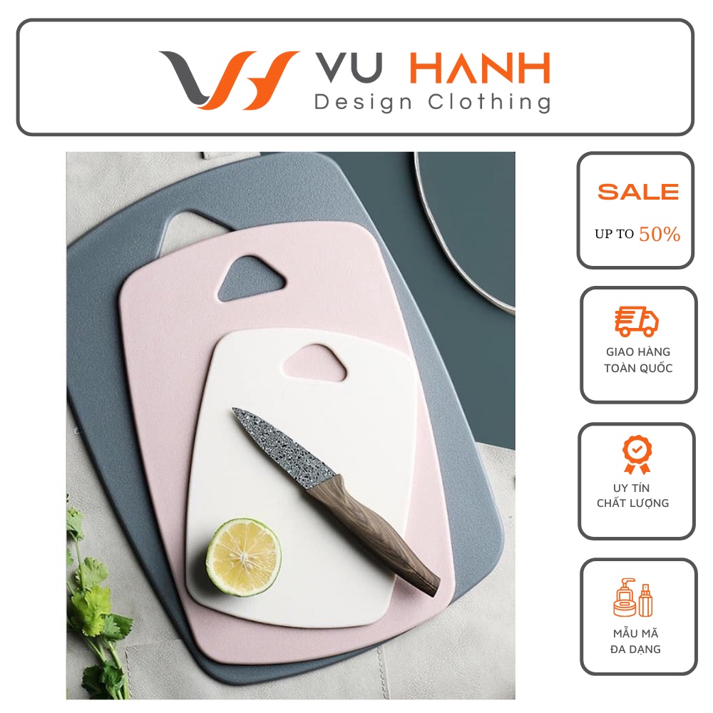 Bộ 3 thớt nhựa kháng khuẩn ECCO | Shop Vũ Hạnh