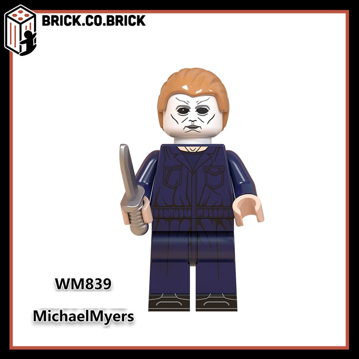 WM6075 - Đồ Chơi Lắp Ráp Mô Hình Sáng Tạo - Minifigure và Non Lego Nhân vật Kinh dị Horror và Thriller