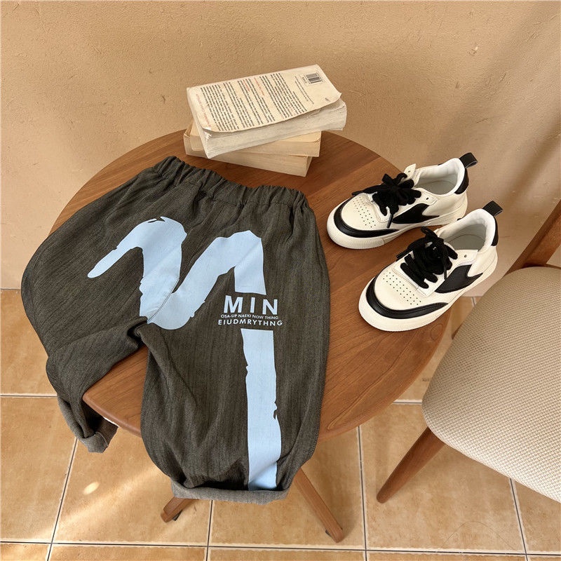 Quần Jean Dài Chống Muỗi Thiết Kế Mới Năng Động Thời Trang Mùa Hè Dành Cho Bé