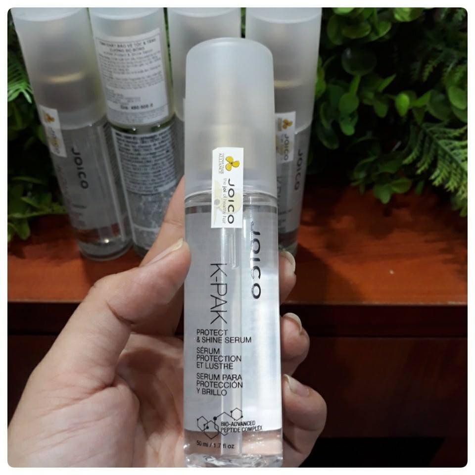 Tinh chất bảo vệ tóc và tăng cường độ bóng JOICO K-PAK Protect &amp; Shine Serum 50ml