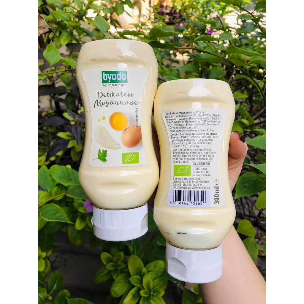 [Byodo] Sốt Mayonnaise hữu cơ - 100ml - 300ml