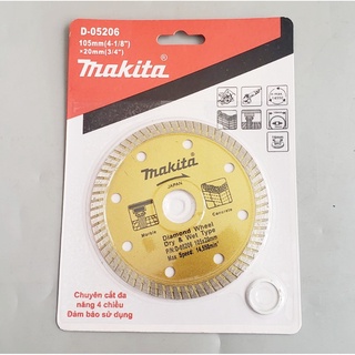 Lưỡi cắt gạch 105x20mm Makita D-05206 (Hàng China)