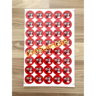 CHỮ HỶ DÁN TRÁI CÂY ĐÁM CƯỚI ĐÁM HỎI [40 CHỮ] - MẪU TRAI BOBO KIỂU TÂY - SKU53