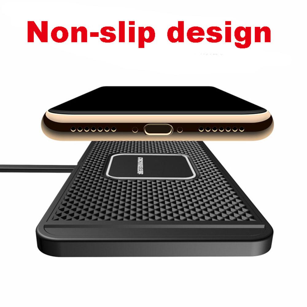 Đế Sạc Điện Thoại Không Dây Gắn Bảng Điều Khiển Xe Hơi Tiện Dụng