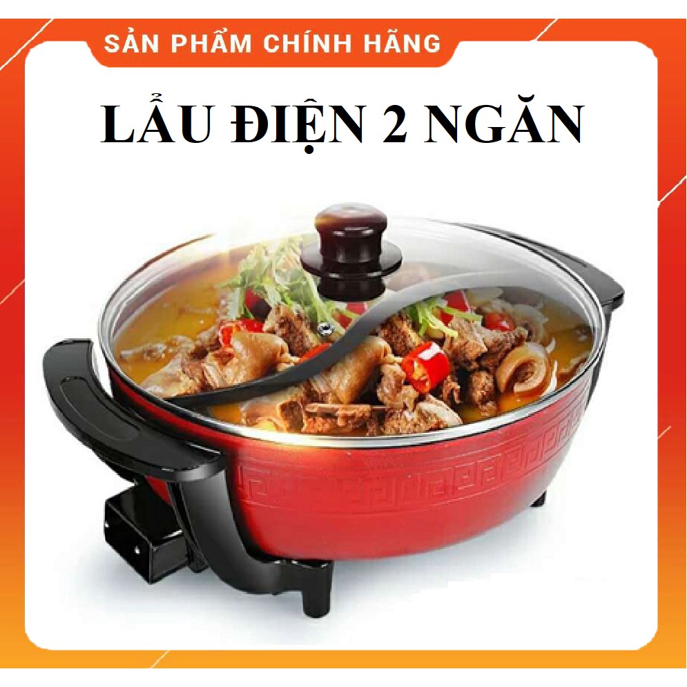 [SẴN] NỒI LẨU ĐIỆN 2 NGĂN CHỐNG DÍNH TỐT