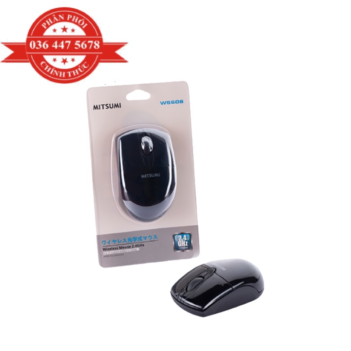 Chuột Không Dây Mitsumi W5608 - Gọn Nhẹ