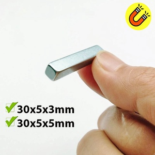 Nam châm đất hiếm 30x5x3mm 30x5x5mm từ tính khỏe