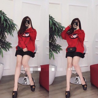 Áo thun da cá in MẮT (kèm ảnh thật )