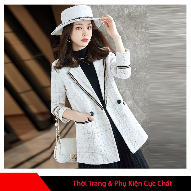 Nón cói mềm thời trang cao cấp dự tiệc &amp; dạo phố chóp nón phẳng phối hạt NT sang trọng 2 màu trắng và đen