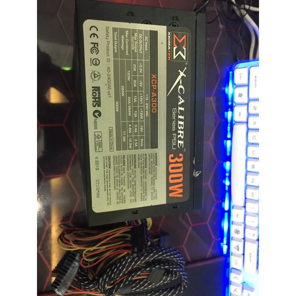 Nguồn PC Ximatek X-CALIBRE 300W Antec 300w bao đẹp