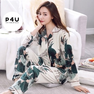 Đồ Bộ Mặc Nhà Ấm Áp Chất Liệu Nỉ Nhung Thu Đông
